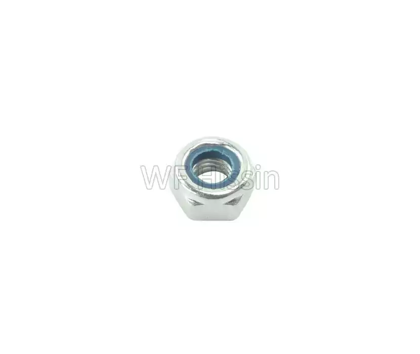 Nut M10x1.5 Nylon Lock Zinc